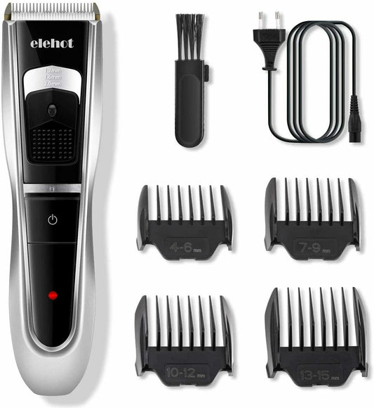 Trimmer Professional Mens Machine Cut Hair Rechargeable Trimmer 4peines