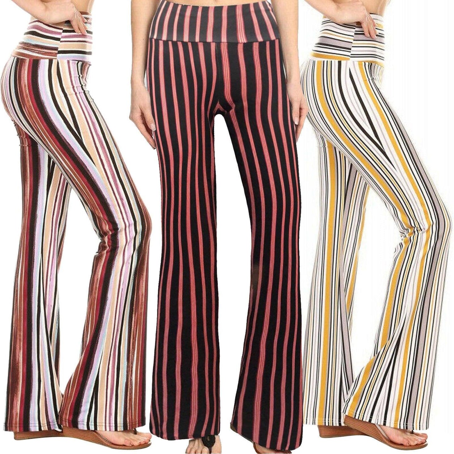 boho hippie flared bell pants