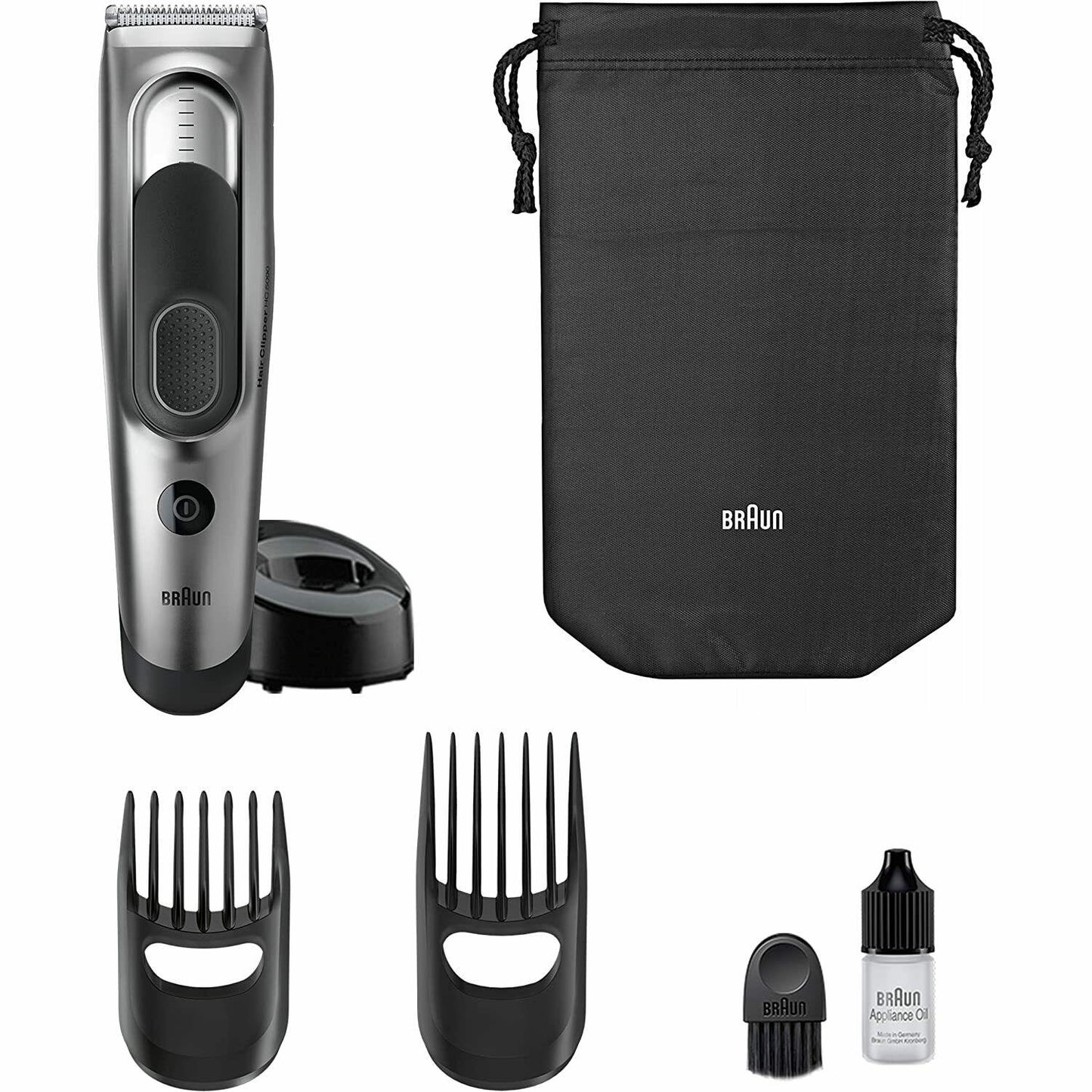 Braun HC5090 Cordless & Rechargeable, Men s Hair Clipper, Trimmer