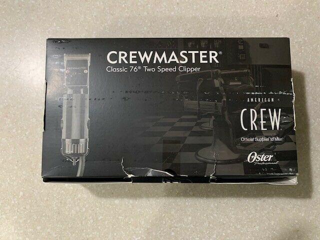 AMERICAN CREW Oster Crew Classic 76 Two 2 Speed Clipper #000 #1 Blade NEW