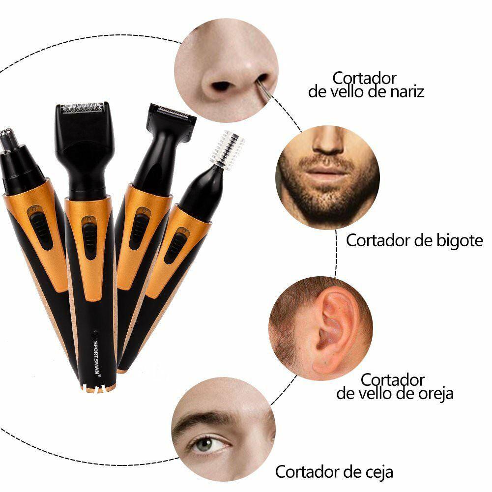 Trimmer of Facial Hair of Whiskers Nose Eyebrow and Ears Waterproof in Water