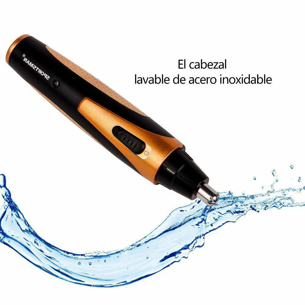 Trimmer of Facial Hair of Whiskers Nose Eyebrow and Ears Waterproof in Water