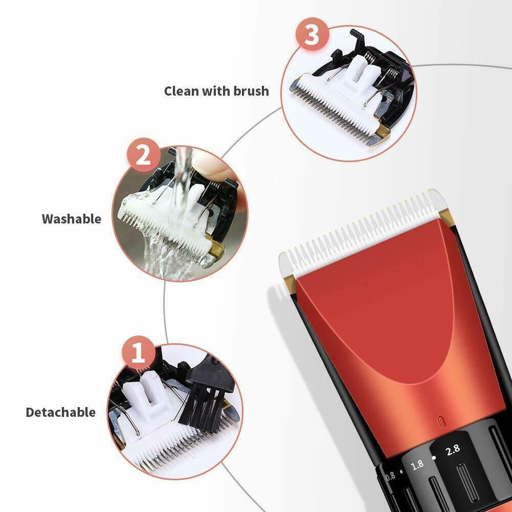 Elehot Trimmer Professional Mens Blade of ium and Ceramic Rechargeable