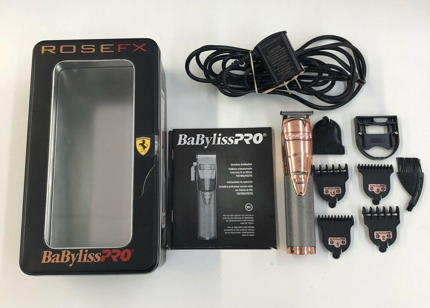 BaByliss PRO ROSEFX Cordless Clipper - Rose Gold (FX870RG)