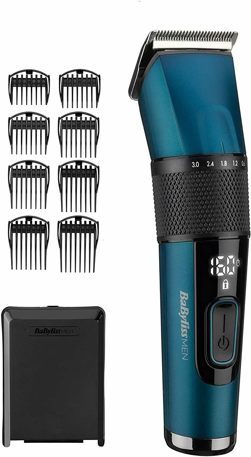 Babylissmen Trimmer Wireless Of Stainless Steel Japanese 45 Lengths Comb 8 Guide