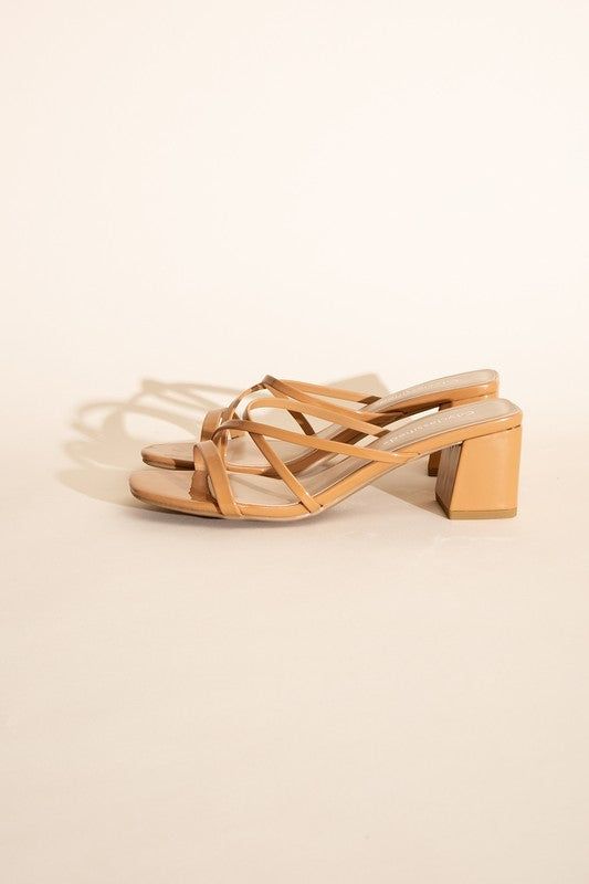 Crimp-S Mule Sandal Heels