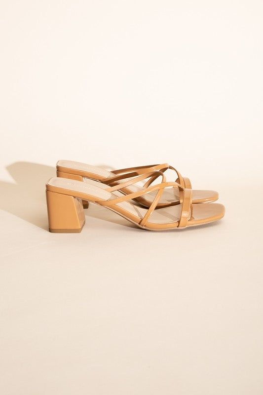 Crimp-S Mule Sandal Heels