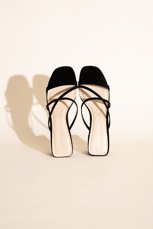 Crimp-S Mule Sandal Heels