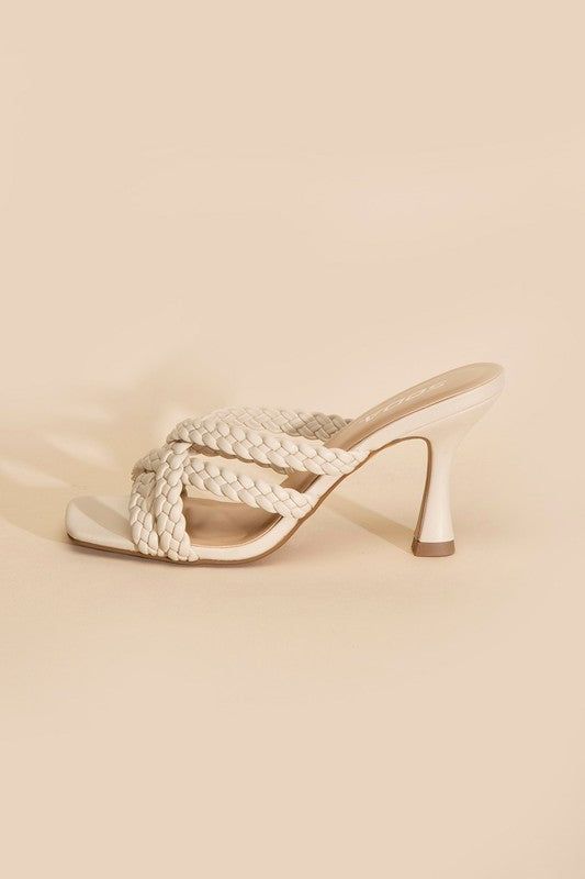 Kellan-S Double Cross Braidede Heels