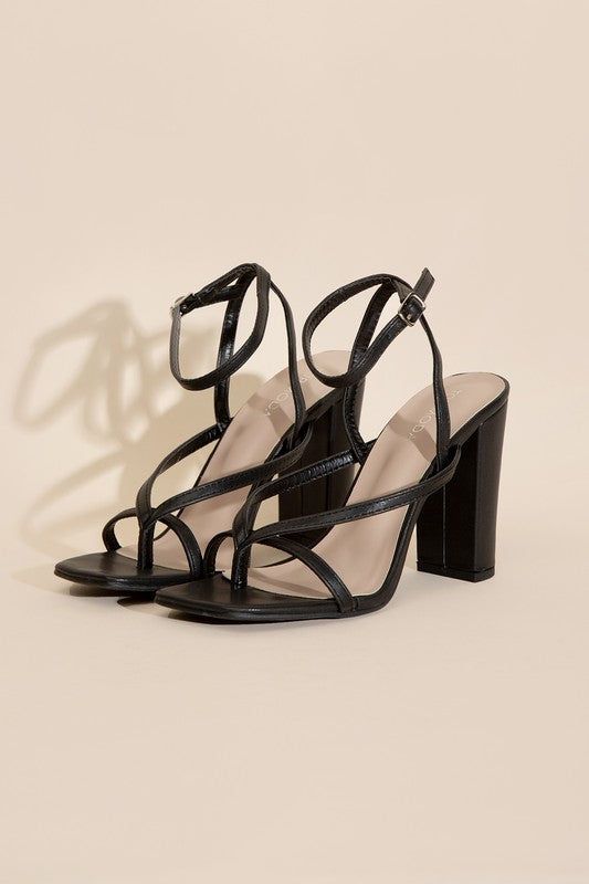 Nile-5 Thong Strappy Heels