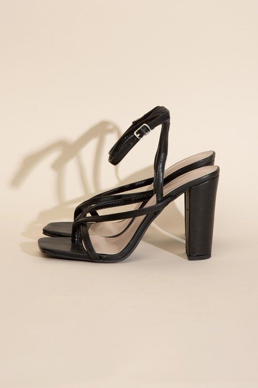 Nile-5 Thong Strappy Heels