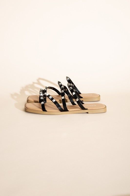 Temira-S Stud Flat Slides