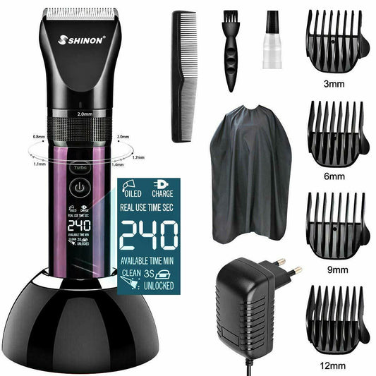 Advanced Ceramic Machine of Cut Hair Professional TTMOW Lithium Battery LED