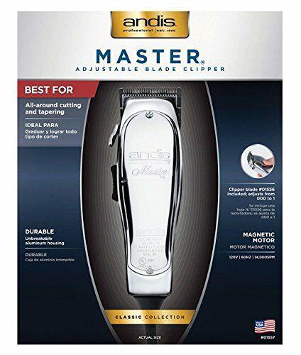 Andis  Adjustable Blade Clipper 01557 With a Beauwis Blade Brush