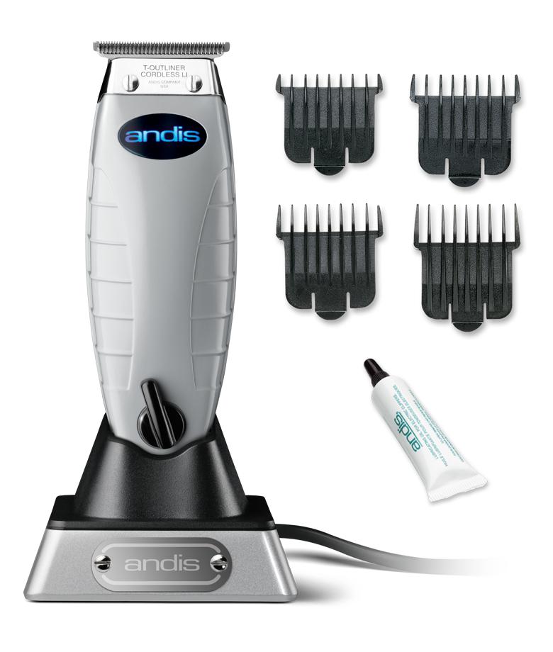 Andis Slimline Pro Li T-Blade Cordless Trimmer - Silver (32400)