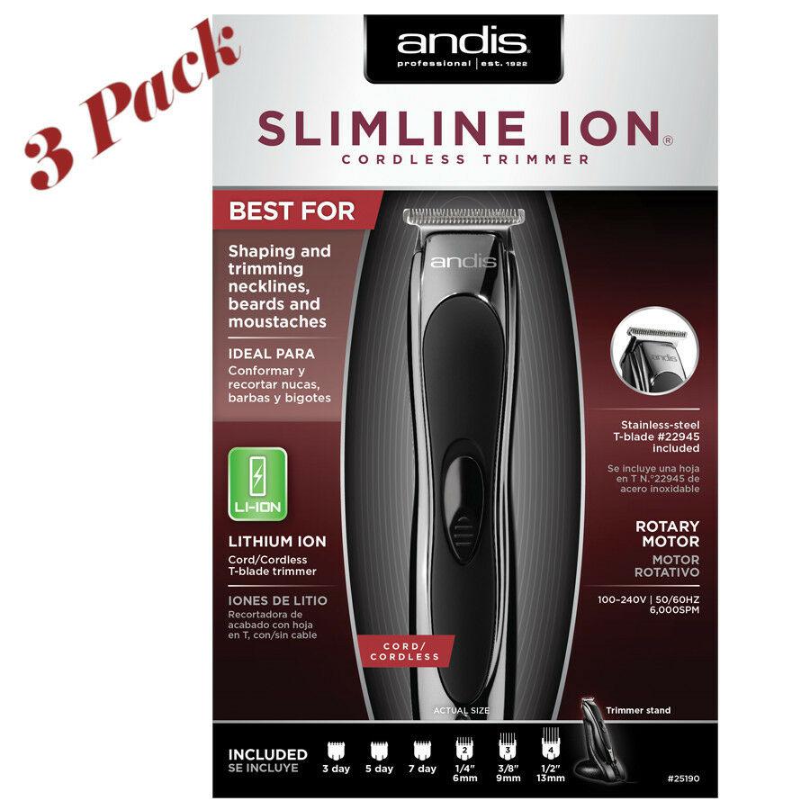 Andis Slimline Lithium Ion Cordless Trimmer # 25190