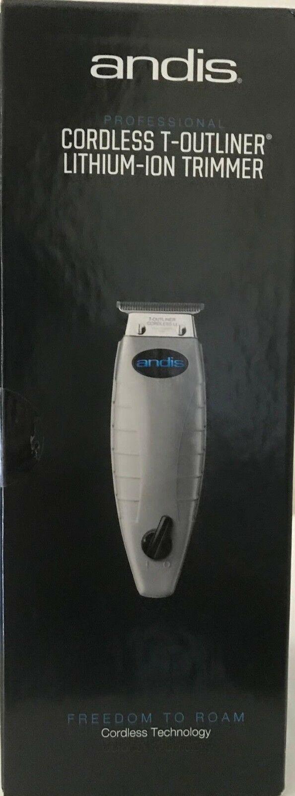 ANDIS PROFESSIONAL CORDLESS T-OUTLINER LITHIUM-ION TRIMMER