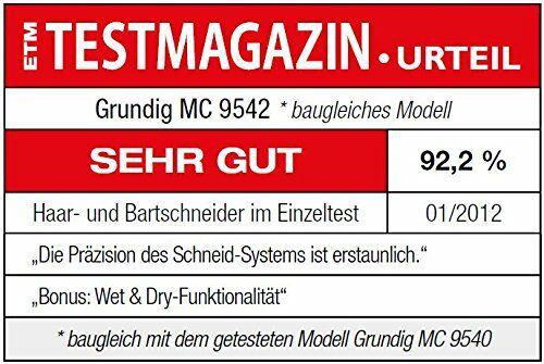 Grundig Professional Hair Clipper MC 9542 Wet and Dry Genuine