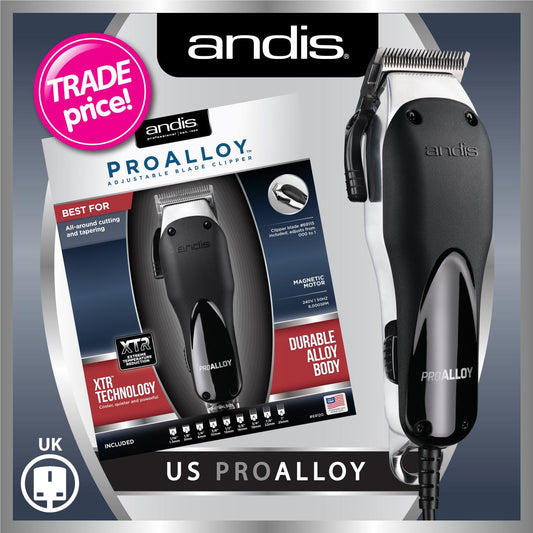 Andis Pro Alloy XTR Clipper 69105 UK Volta220v to 240v