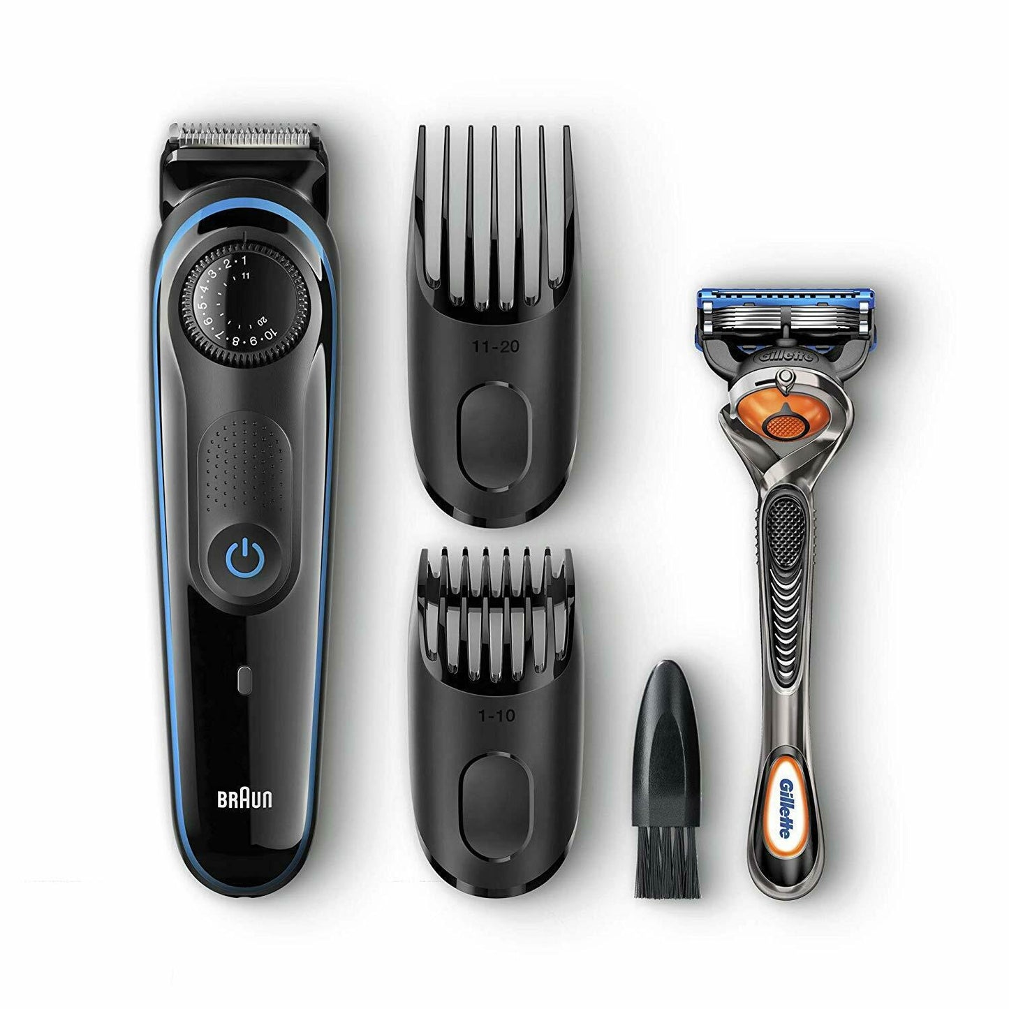 Braun BT3040 Beard / Hair Trimmer for Men With Gillette Fusion Parker Pen