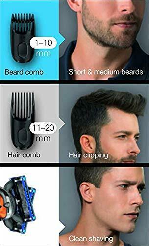 Braun BT3040 Beard / Hair Trimmer for Men With Gillette Fusion Parker Pen