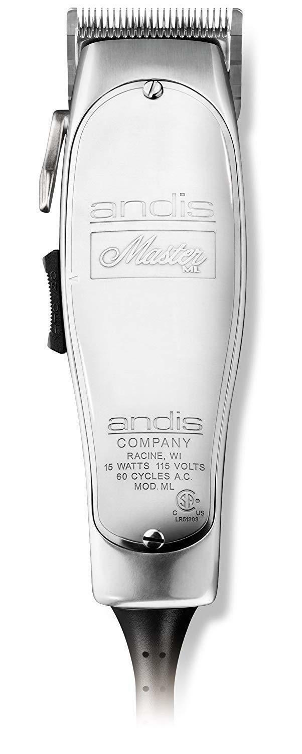 Andis  15-Watt Adjustable Blade Hair Clipper Machine, Silver (01557)