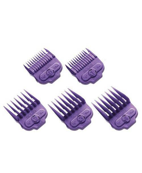 ANDIS ATTACH COMB-MAGNET 5 SET #66345 (0-4) NANO FADE, , FAST FEED CLIPPER