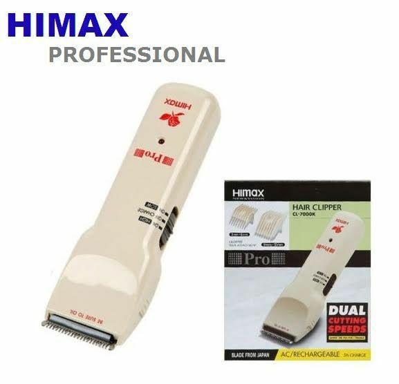 2Clippers HIMAX CL7000K Professional Rechargeable Hair-Trimmer Dual CuttingSpeed