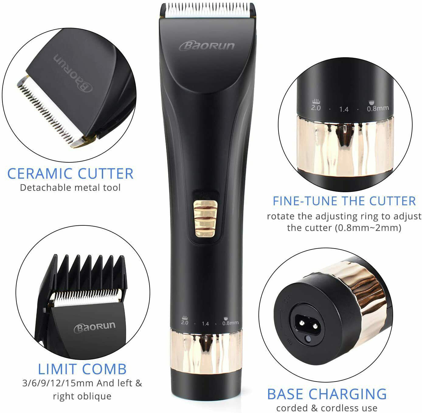 Trimmer Professional,  Of Titanium And Ceramic, Lithium Rechargeable