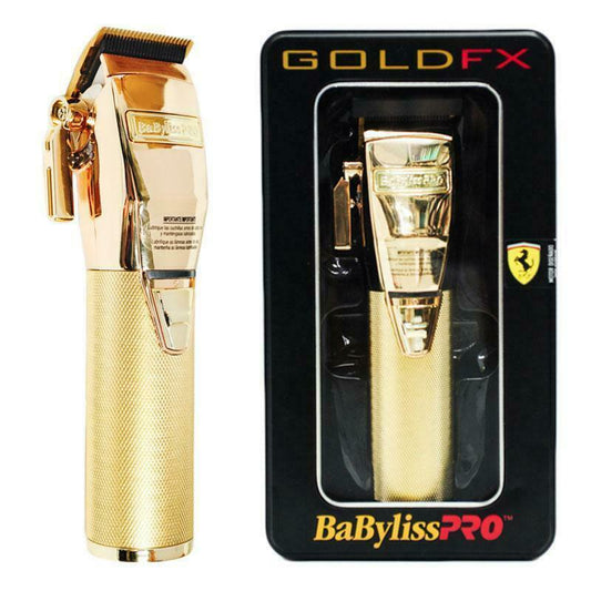 BaByliss PRO Gold Cordless Lithium-Ion Adjustable Clipper FX870G Gold