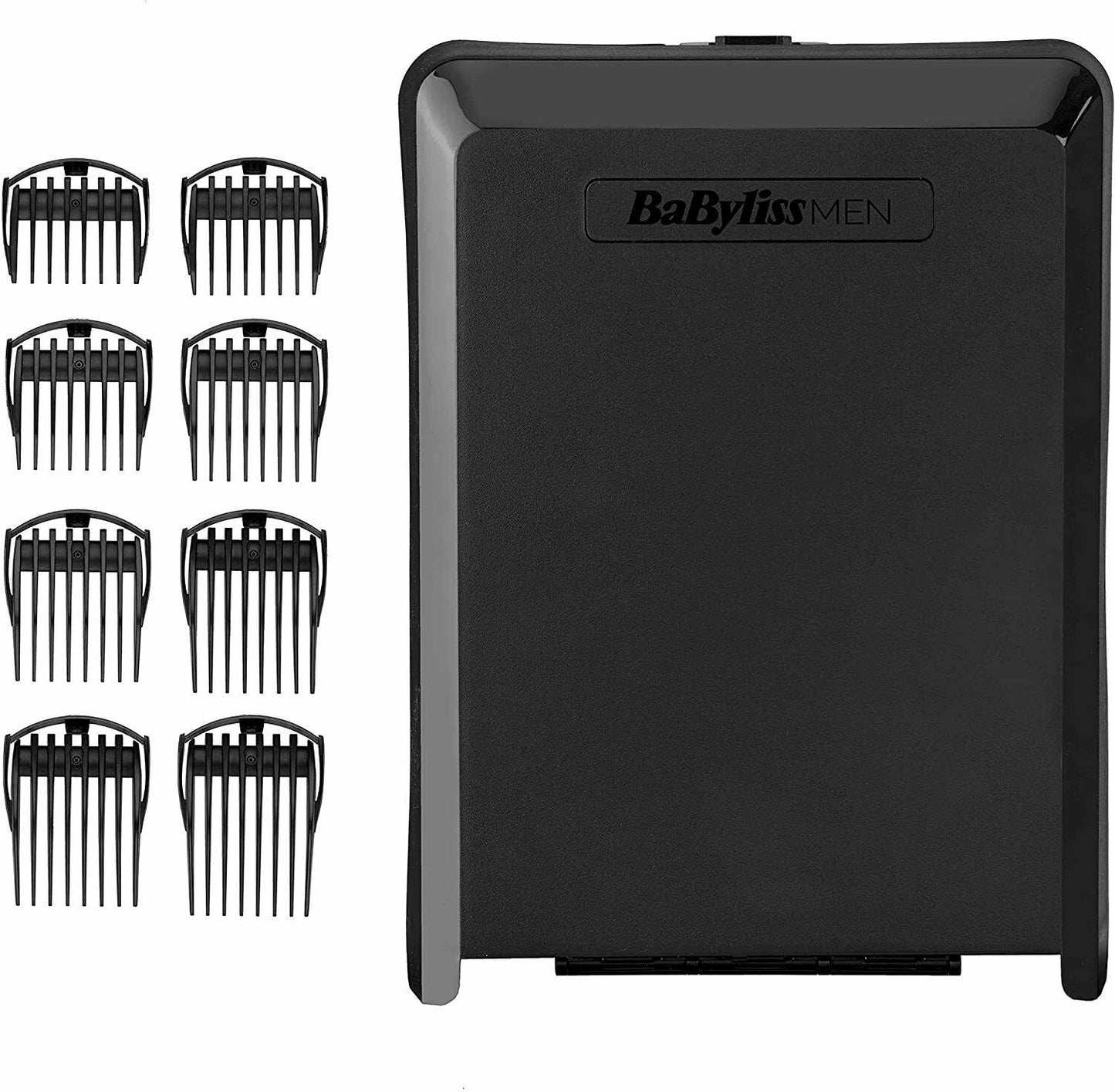 Babylissmen E990E Trimmer Professional Digital 160 Min Charging Fast 8 Guides