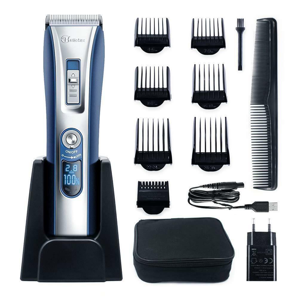 Hatteker Electronic Hair Clippers Professional Rechargeable ium