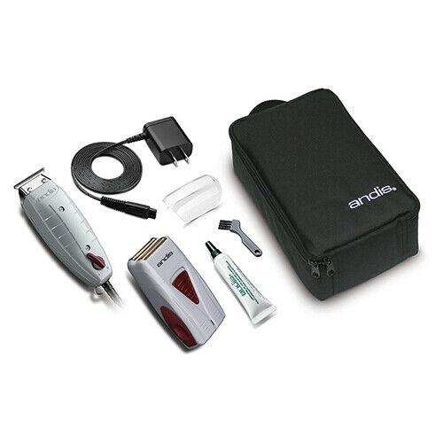 Andis Finishing Combo T-Outliner Trimmer & Pro-Foil Lithium Shaver Set #17195