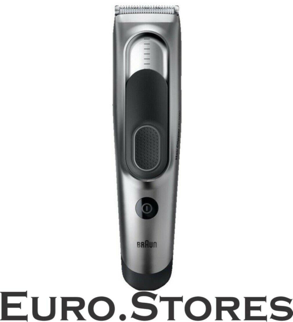 Braun HairClipper HC5090 hair clipper hair styler silver  black 2 attachments