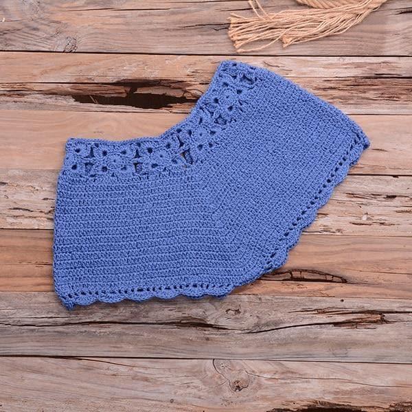 crochet knitted top and bottom