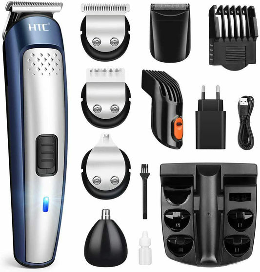 Trimmer Electronic Professional Precision Waterproof 8 On 1 Beard Face Wallet