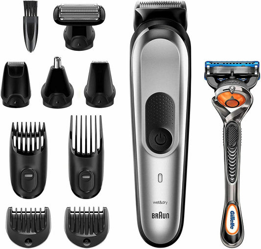 Braun Trimmer MGK7220 10 On 1 Set Of Waxing Body And Trimmer Mens