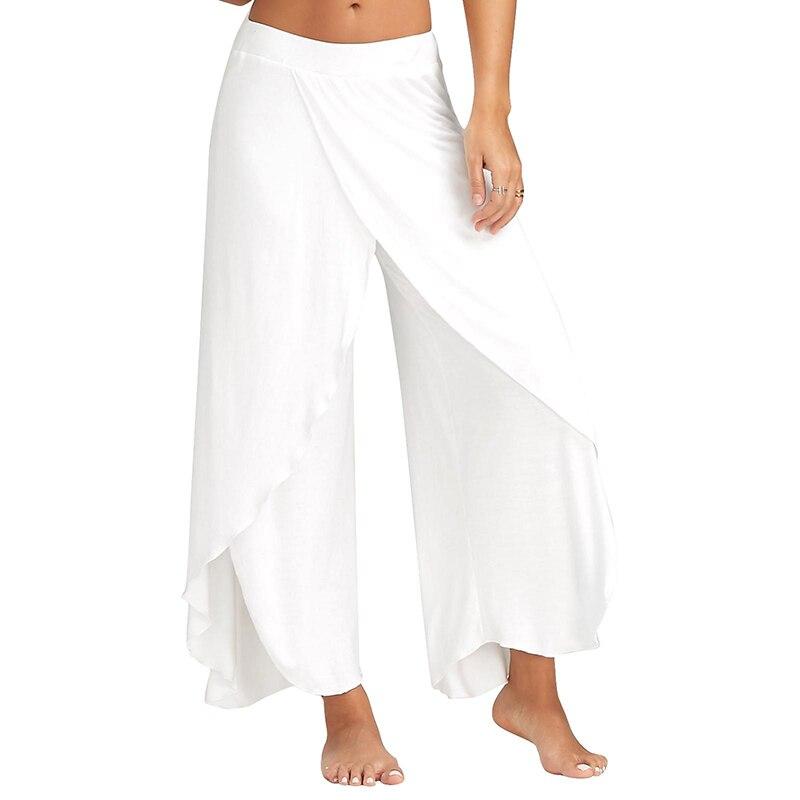 fitness yoga split harem pants