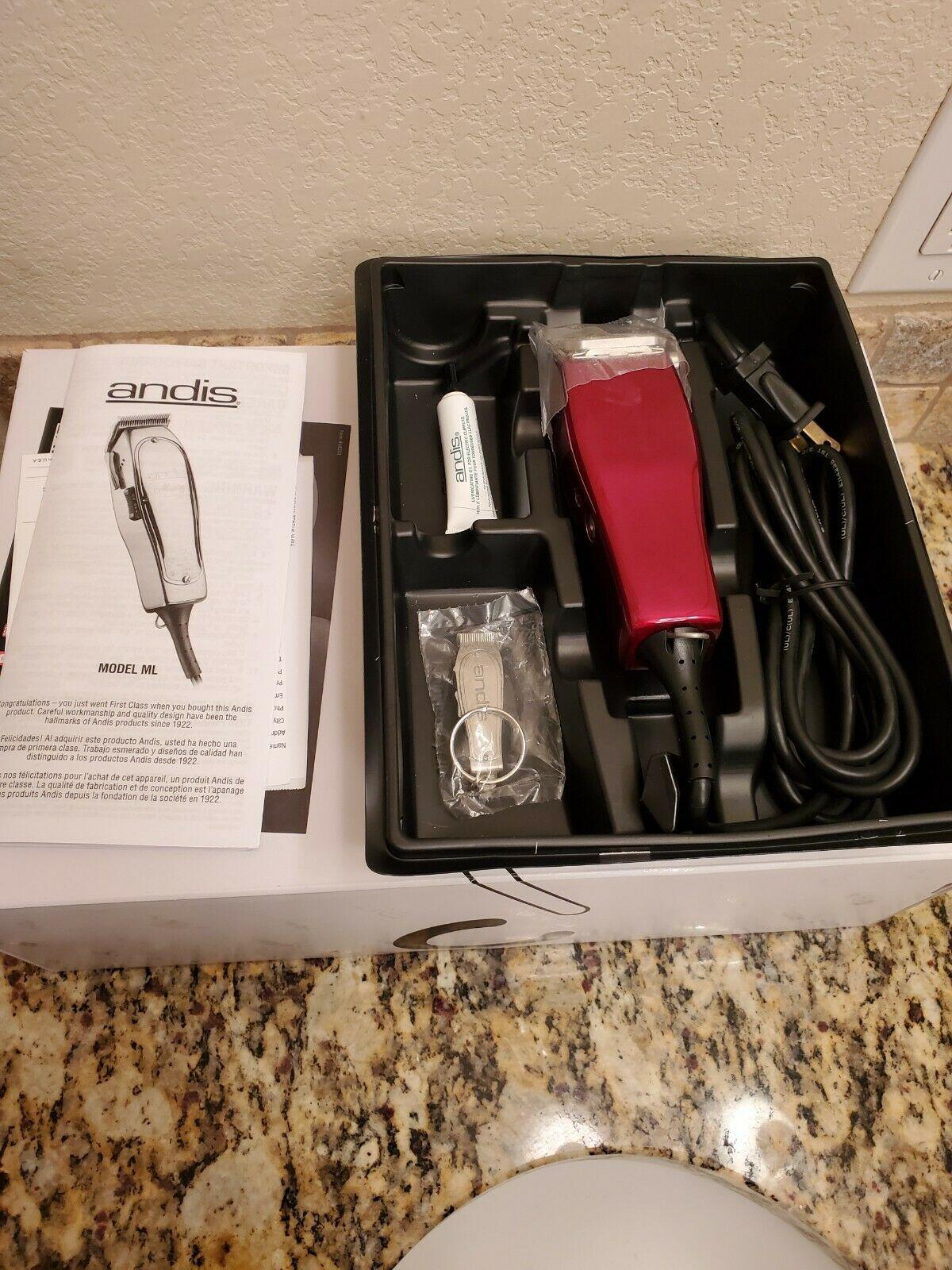 Andis Master Clipper 90th Anniversary Limited Edition Candy Red