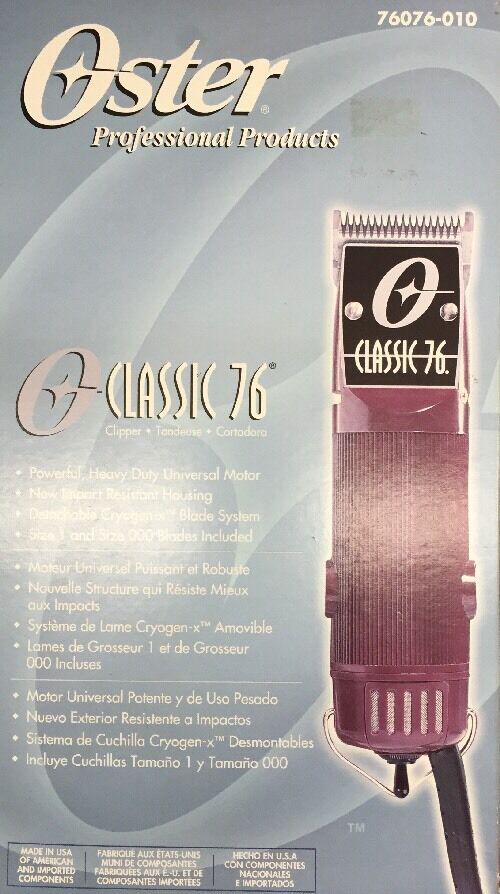 Brand Oster Classic 76 Barber Hair Clipper 76076-010