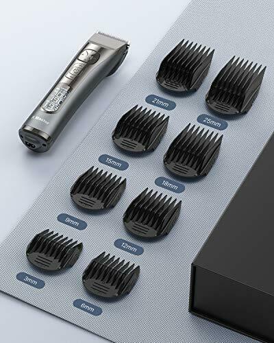 Hair Clippers for Men Professional Hair Cutting Kit Cordless Trimmer with LCD Di