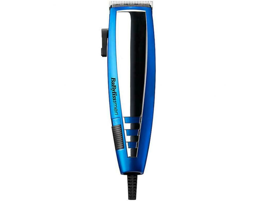 BaByliss BA-7447BGU Professional Hair Clipper Blue Edition Gift Set with Bag