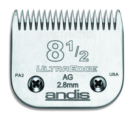 Andis UltraEd8 1/2 Clipper Blade (8.5) Detachable Replacement # 64170 7/64"