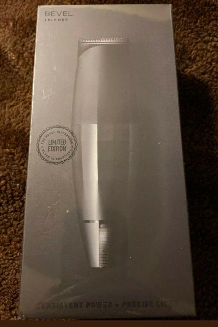 Bevel Beard Trimmer, Limited Black Edition, Beard Care for Men, Cordless