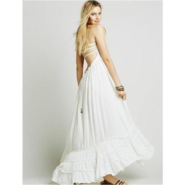 bohemian maxi dress