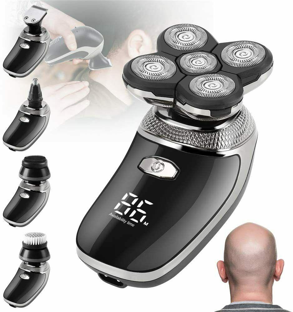 Electric Cut The Hair Mens Rechargeable USB Shaver Rotary Without Cable