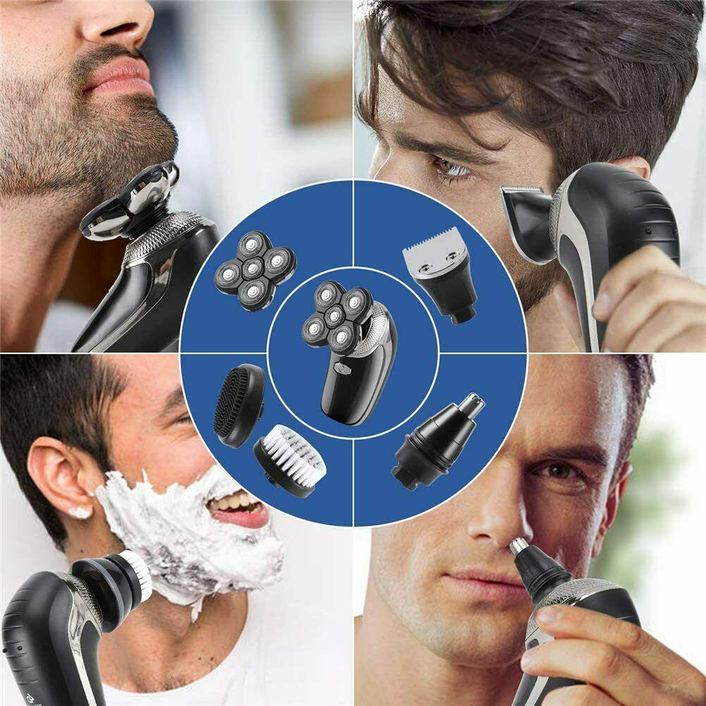 Electric Cut The Hair Mens Rechargeable USB Shaver Rotary Without Cable