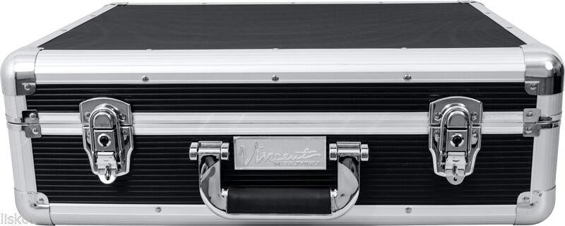 Black/silver LarBarber Travel Clipper Trimmer Vincent Case