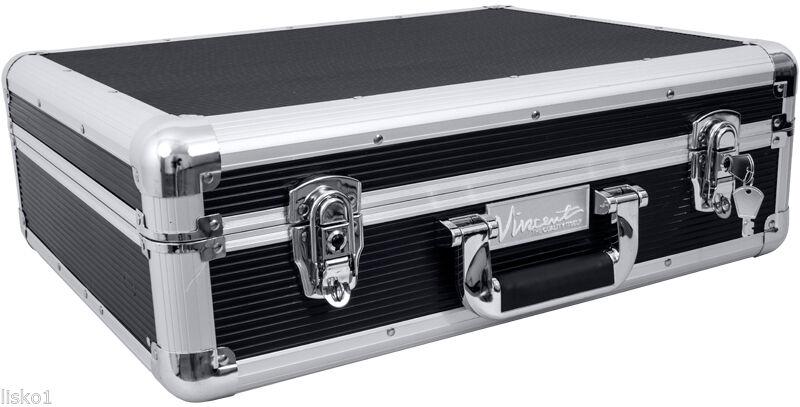 Black/silver LarBarber Travel Clipper Trimmer Vincent Case